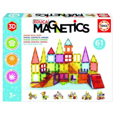 JUEGO MAGNETICS 61 PCS 20024 EDUCA 20024 (Espera 4 dias) en Huesoi